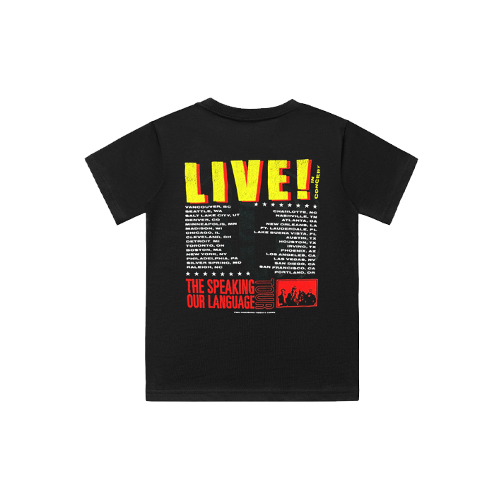 Live Tour Tee (Youth Version)