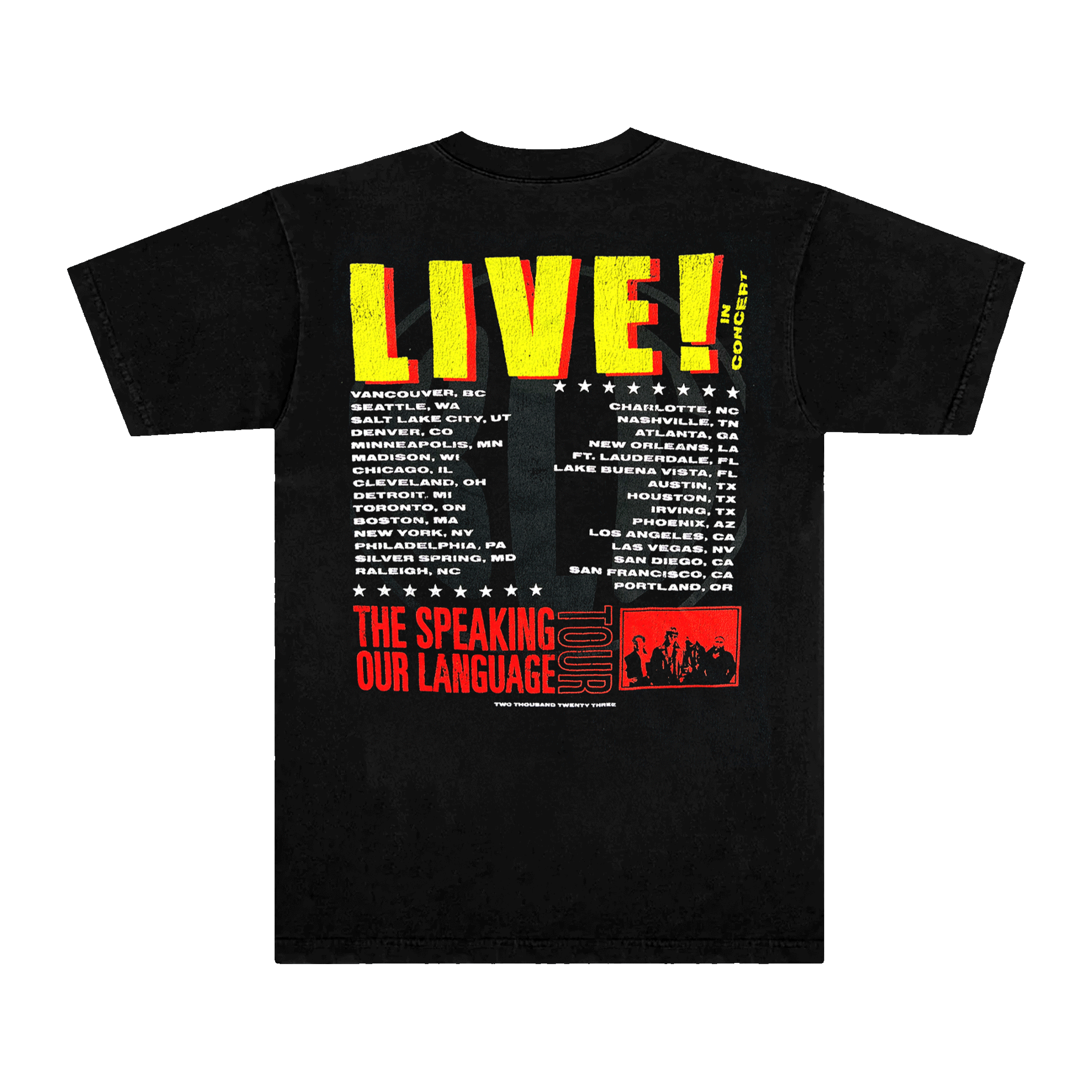Live Tour Tee