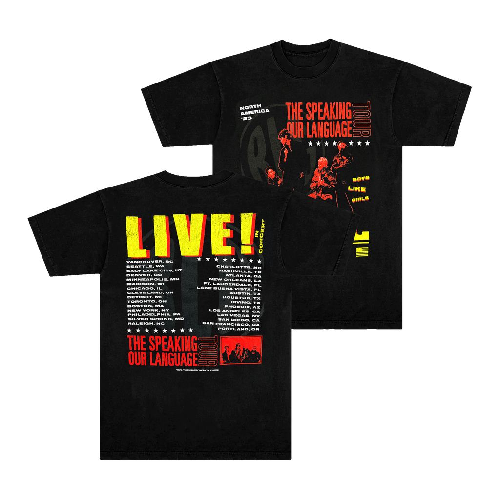 Live Tour Tee – Boys Like Girls