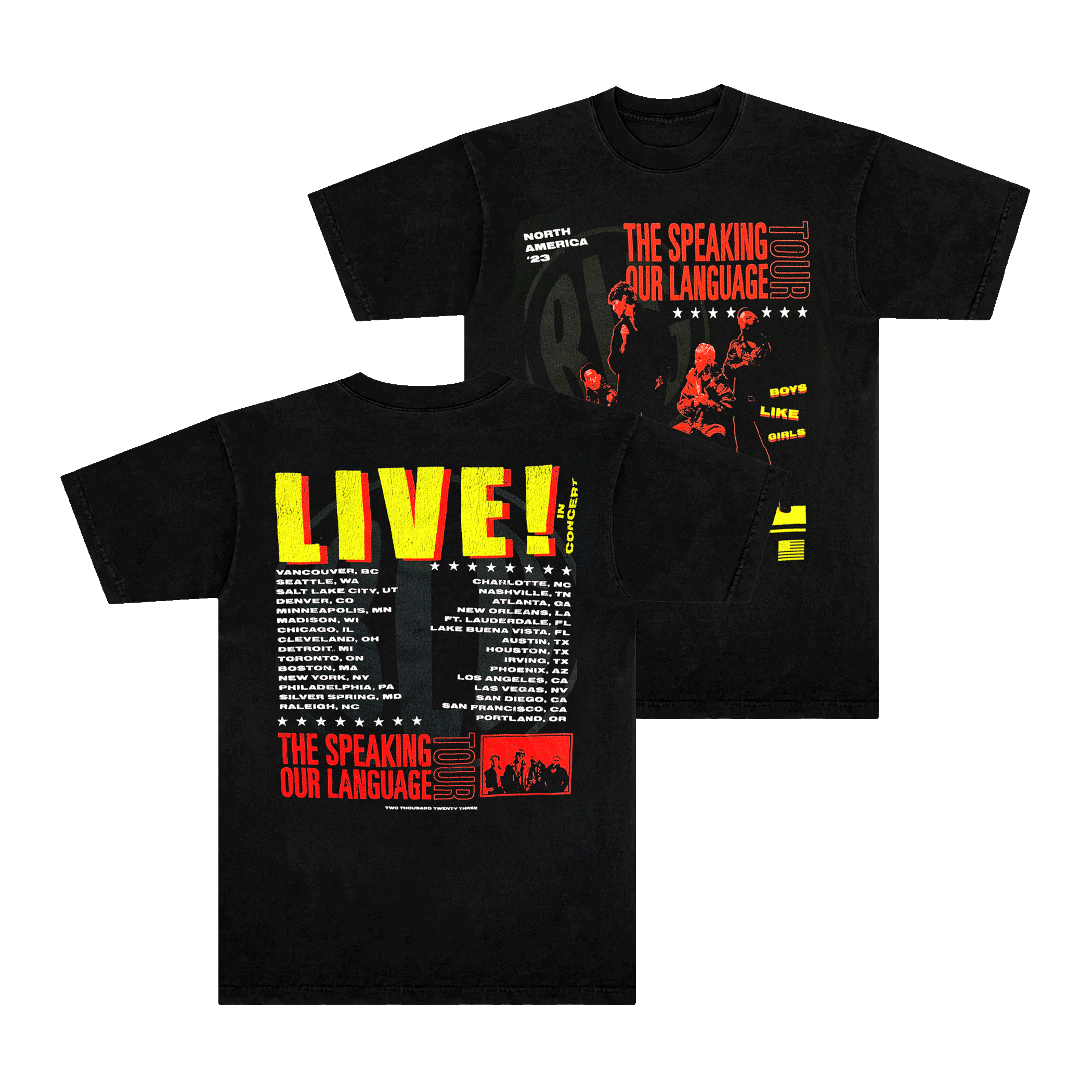 Live Tour Tee