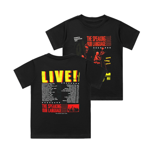 Live Tour Tee (Youth Version)